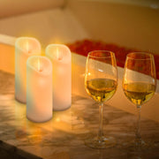Velas LED Decorativas Grandes (6 pzas) con 2 Baterías AA - Redlemon