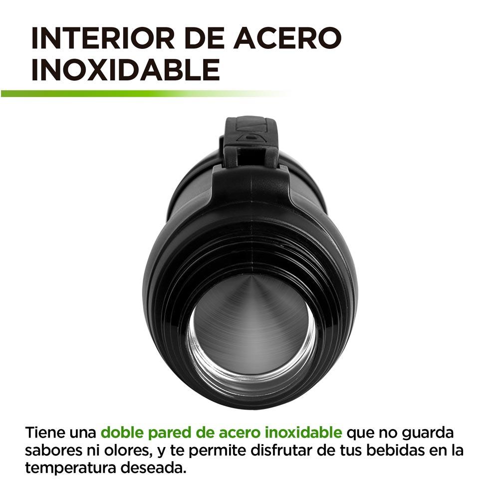 Termo de Acero Inoxidable XL 2 Litros Doble Pared de Aislamiento Hikeo - Redlemon