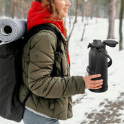 Termo para Agua de 2 Litros de Acero Inoxidable Ultra Resistente Hikeo - Redlemon