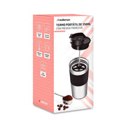 Termo para Café con Prensa Francesa Integrada (350 ml) - Redlemon