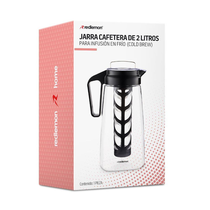 Cafetera Jarra para Cold Brew para Café Frío 2 Litros - Redlemon