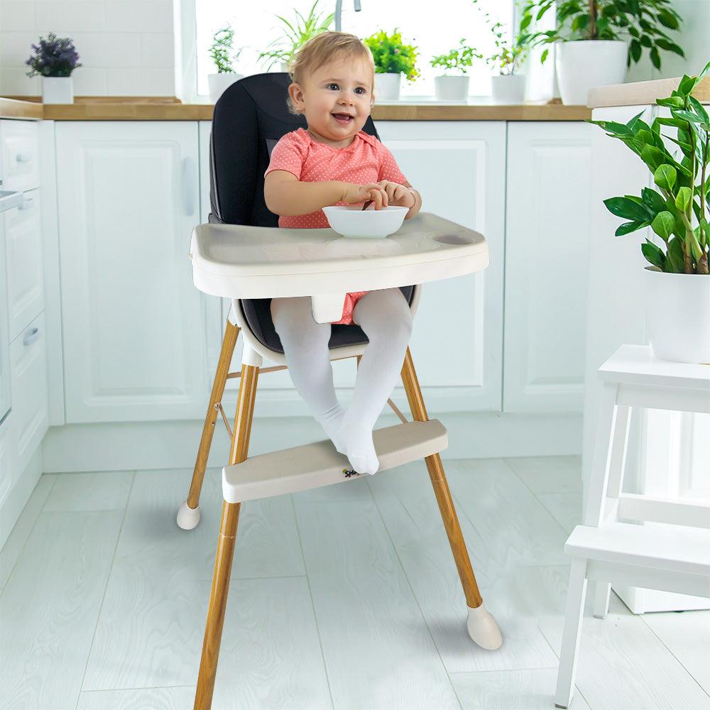 Silla para Bebé 5 en 1 Periquera Silla Alta Niños de 6 a 36 Meses Shimy - Redlemon