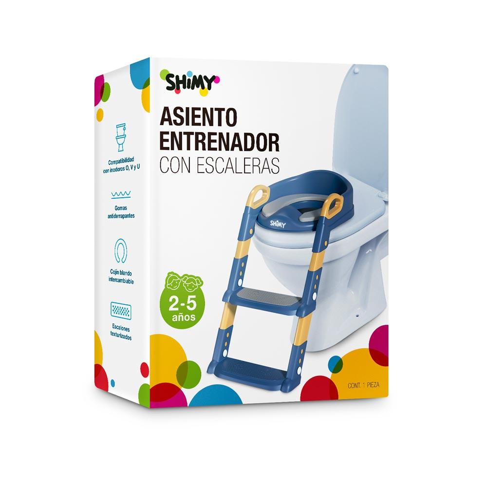 Asiento de Entrenamiento para Baño para Niños con Escalera Plegable - Redlemon