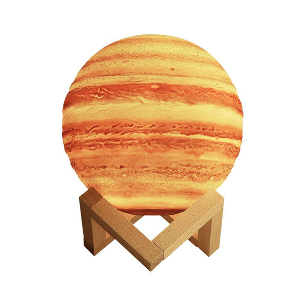 Lámpara 3D Júpiter Control Táctil Recargable 15cm - Redlemon