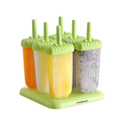 Moldes para Paletas de Hielo Reutilizables 6 piezas - Redlemon