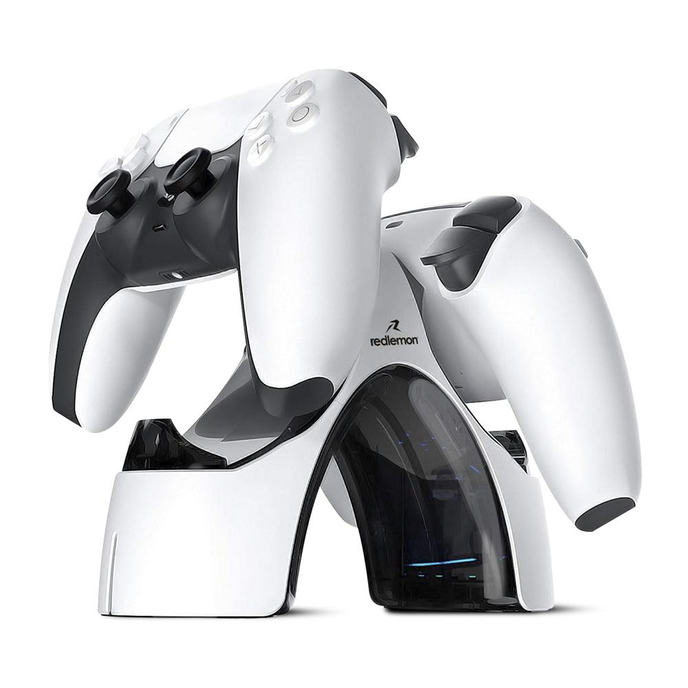 Cargador para 2 Controles PS5 Dualsense Estación de Carga - Redlemon