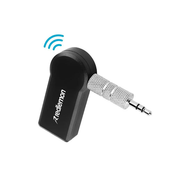 Receptor Bluetooth Autoestéreo Aux 3.5mm Recargable - Redlemon
