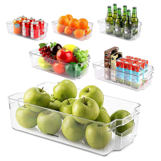 Organizadores para Refrigerador Alacena y Cocina 6 piezas - Redlemon