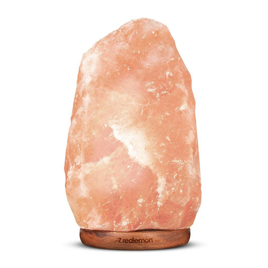 Lámpara de Sal Rosa del Himalaya Intensidad de Luz Ajustable 2 a 3 Kg - Redlemon