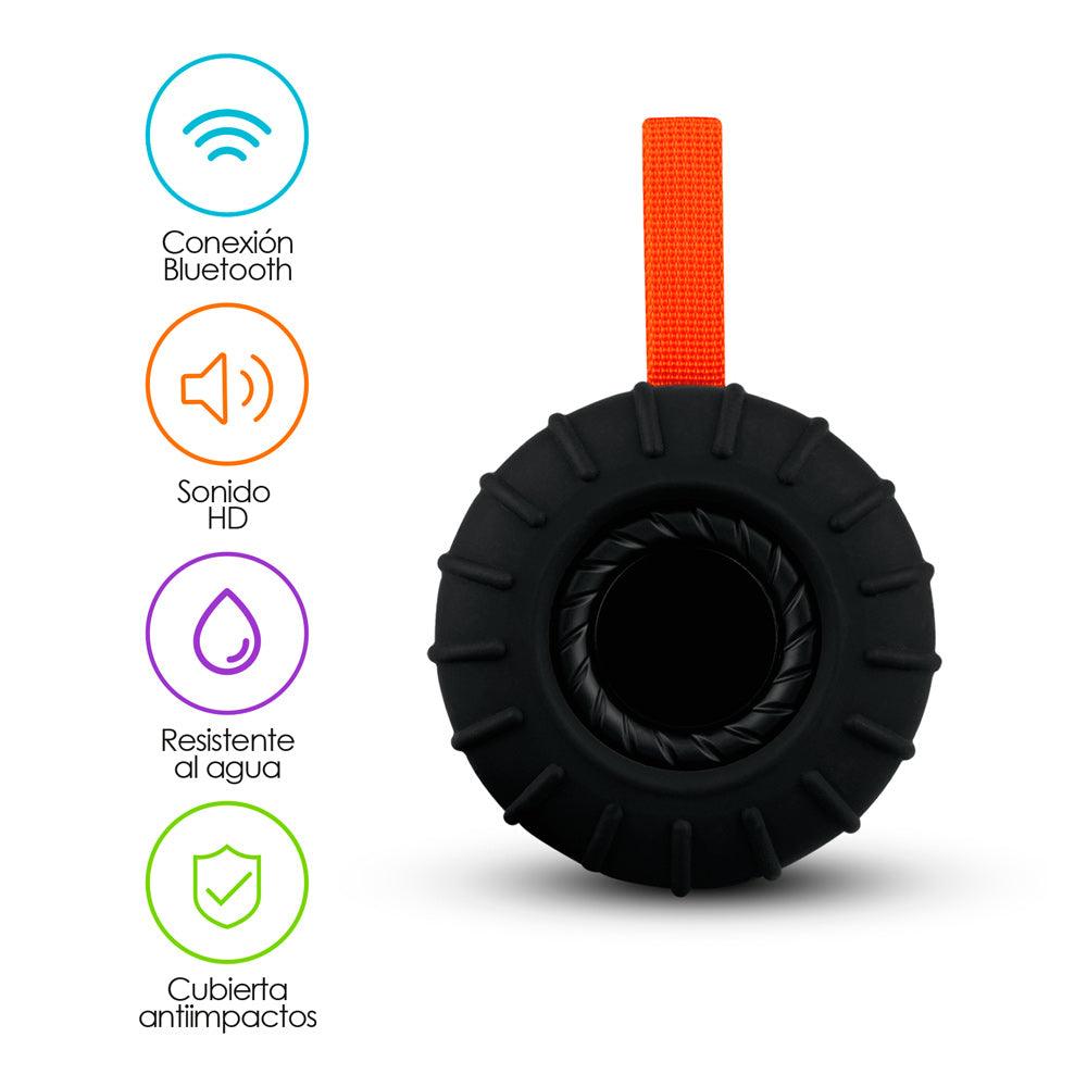 Bocina Bluetooth Inalámbrica Y Portátil Contra Agua - Redlemon