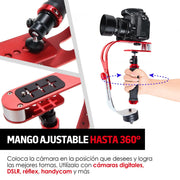 Estabilizador de Cámara Steadycam Brazo Universal - Redlemon