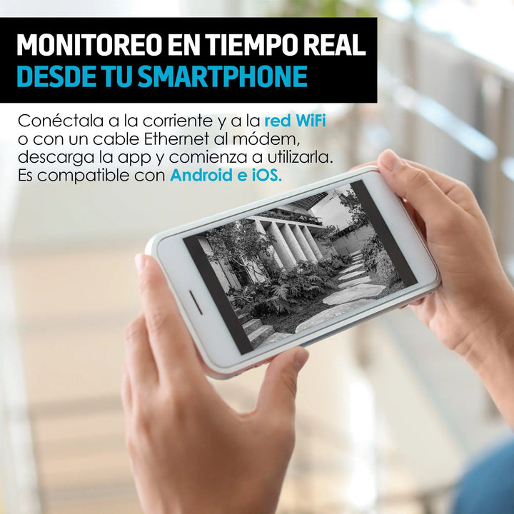 Cámara WiFi para Exteriores con Visión Nocturna - Redlemon