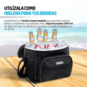 Lonchera Térmica y Hielera Portátil con Múltiples Compartimentos - Redlemon