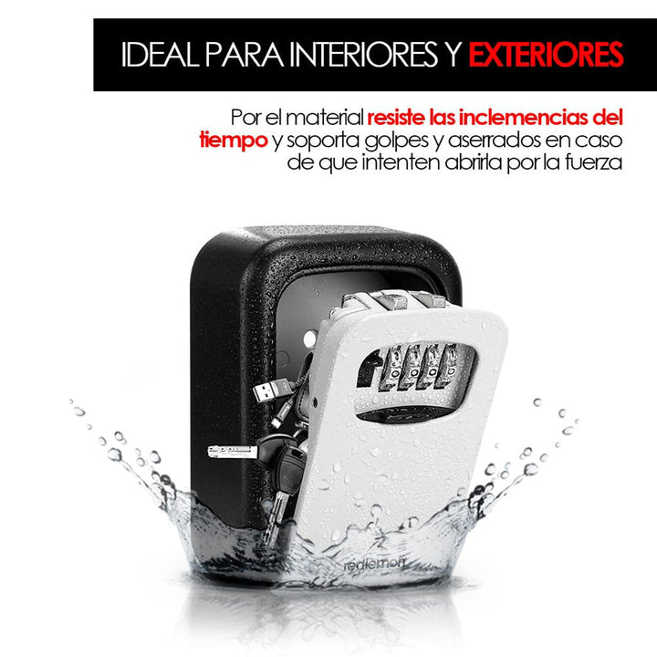 Caja Fuerte de Seguridad para Llaves Resistente - Redlemon
