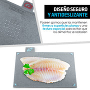 Tablas para Picar Con Base Colores Indicadores 4 Pz Redlemon Technology México