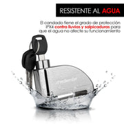 Candado de Disco con Alarma para Bicicleta y Motocicleta - Redlemon