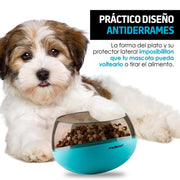 Plato para Perro de Alimentación Lenta Antiderrames - Redlemon