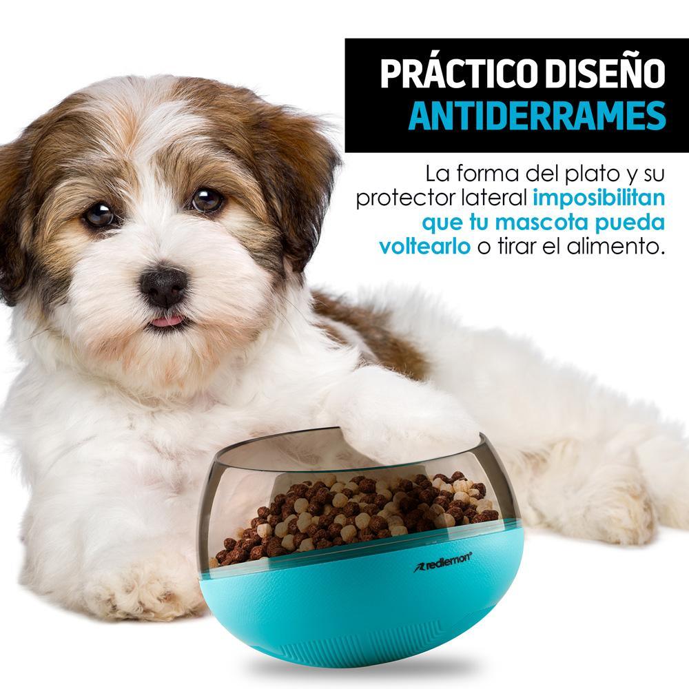 Plato para Perro de Alimentación Lenta Antiderrames - Redlemon