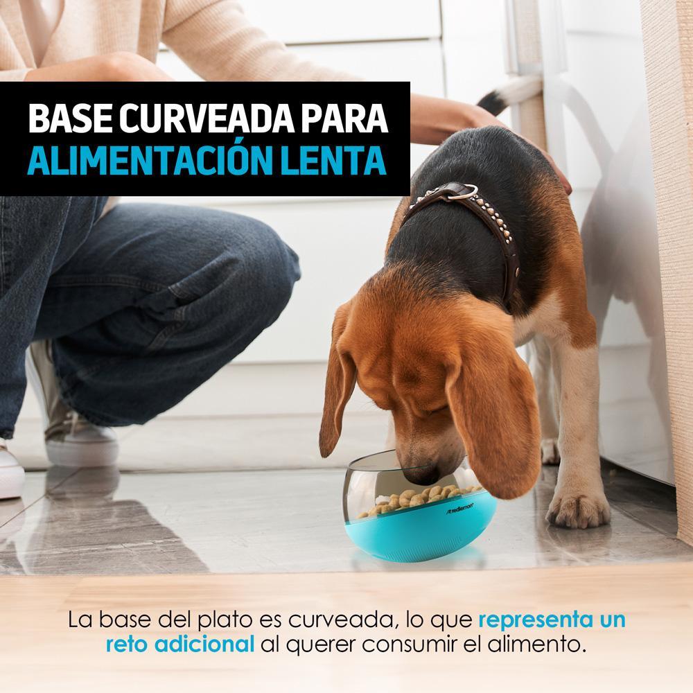Plato para Perro de Alimentación Lenta Antiderrames - Redlemon