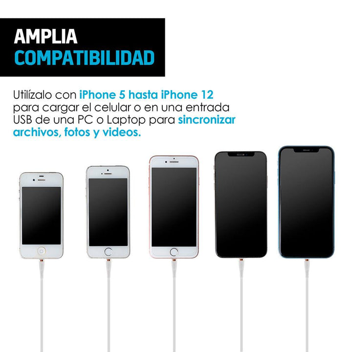 Cable para iPhone Lightning a USB C con Certificado MFI - Redlemon