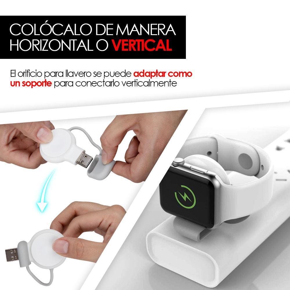 Cargador Apple Watch Portátil Inalámbrico Serie 1-4 - Redlemon