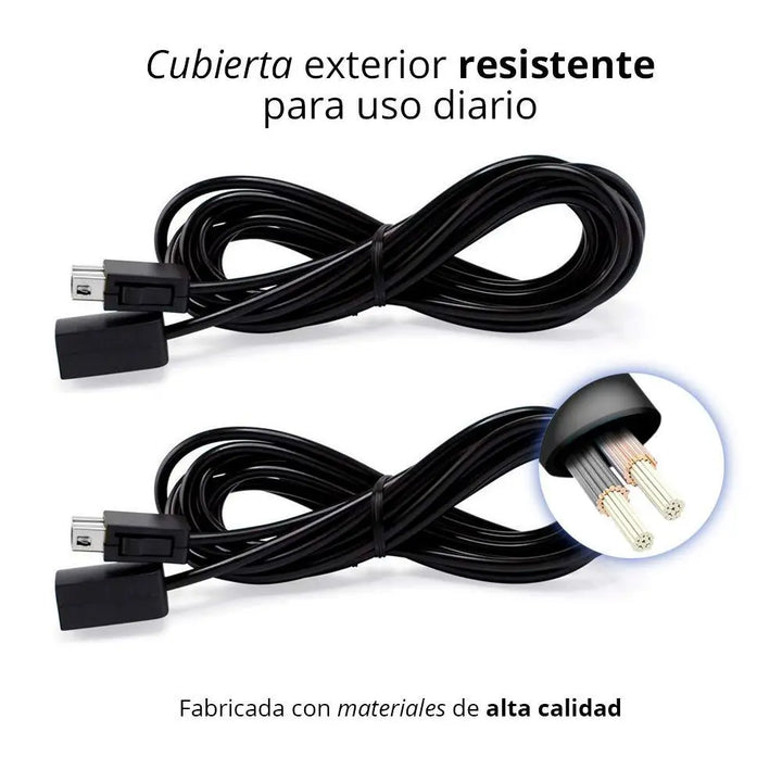 Extensión Para Controles Nintendo Mini Classic 2 Pack - Redlemon