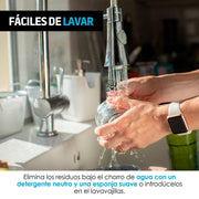 Vasos de Vidrio con Doble Pared para Café o Vino (4 Piezas) - Redlemon