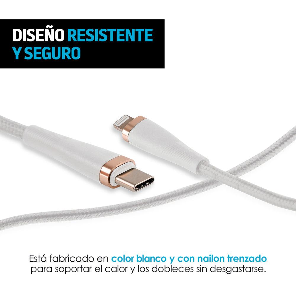 Cable para iPhone Lightning a USB C con Certificado MFI - Redlemon