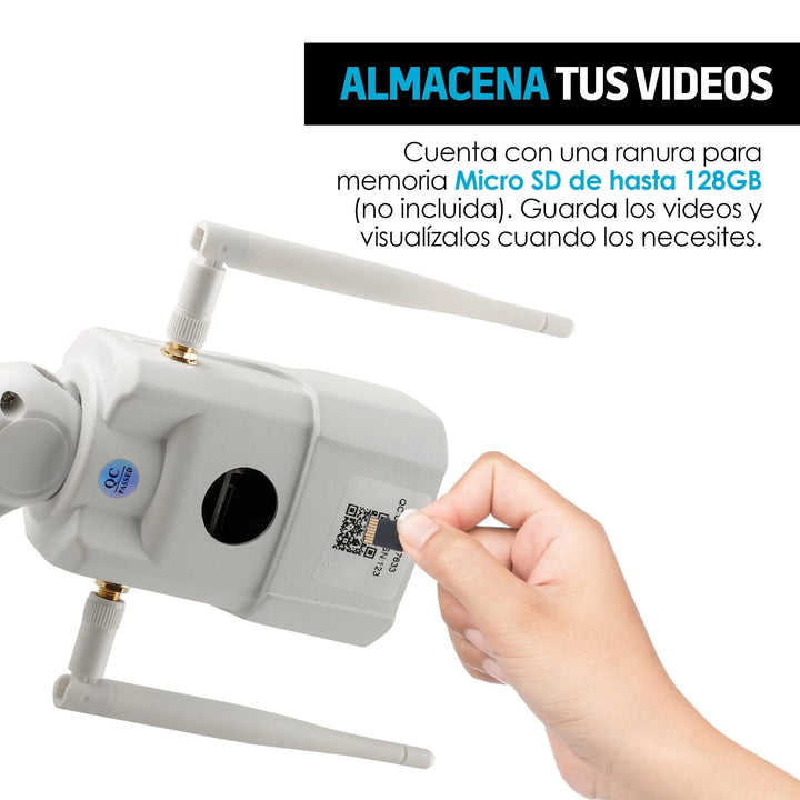 Cámara WiFi para Exteriores con Visión Nocturna - Redlemon