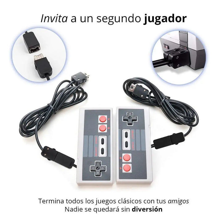 Extensión Para Controles Nintendo Mini Classic 2 Pack - Redlemon