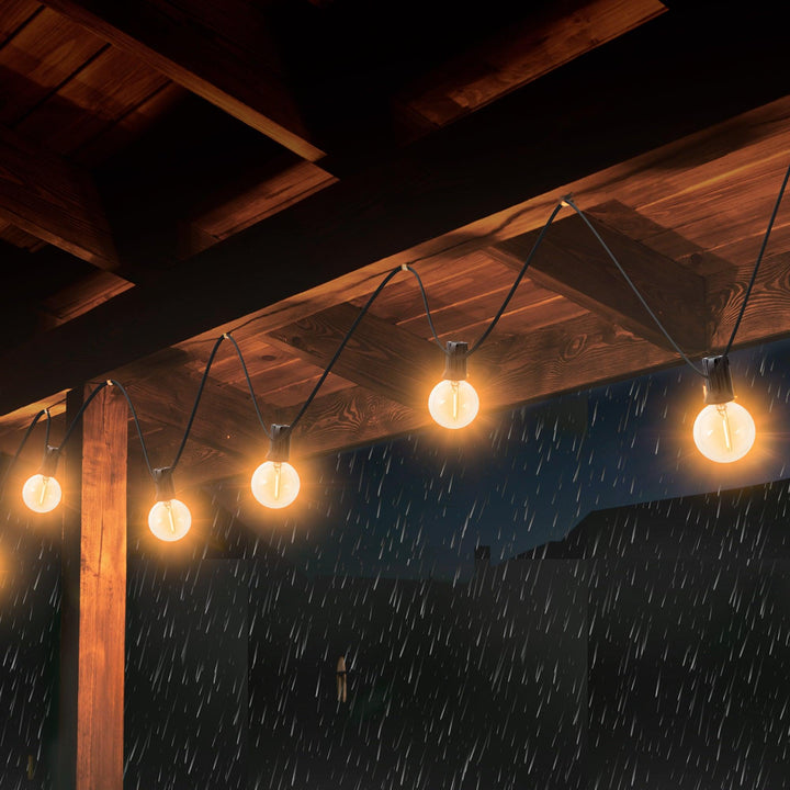 Serie de 12 Luces LED para Exteriores de Carga Solar 5.72m - Redlemon