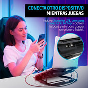 Ventilador y Soporte para Laptop Gamer de 6 Velocidades - Redlemon