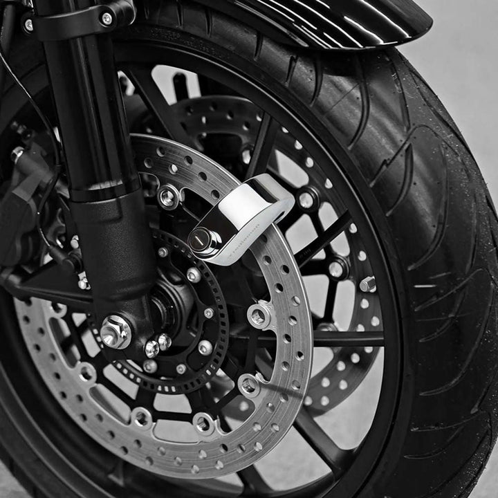 Candado de Disco con Alarma para Bicicleta y Motocicleta - Redlemon