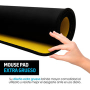 Mouse Pad Gamer XXL Superficie Control Resistente al Agua - Redlemon