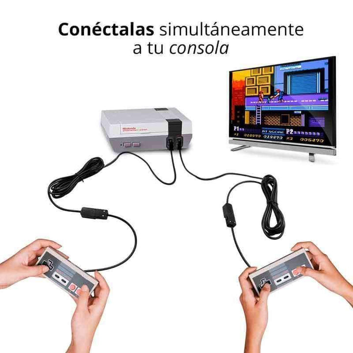 Extensión Para Controles Nintendo Mini Classic 2 Pack - Redlemon