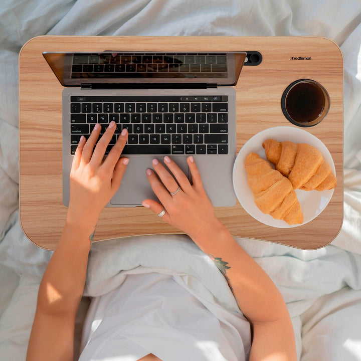 Mesa para Cama Plegable Mesa de Servicio Para Laptop - Redlemon