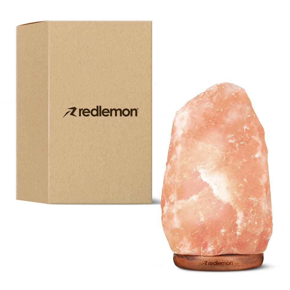 Lámpara de Sal Rosa del Himalaya Intensidad de Luz Ajustable 2 a 3 Kg - Redlemon