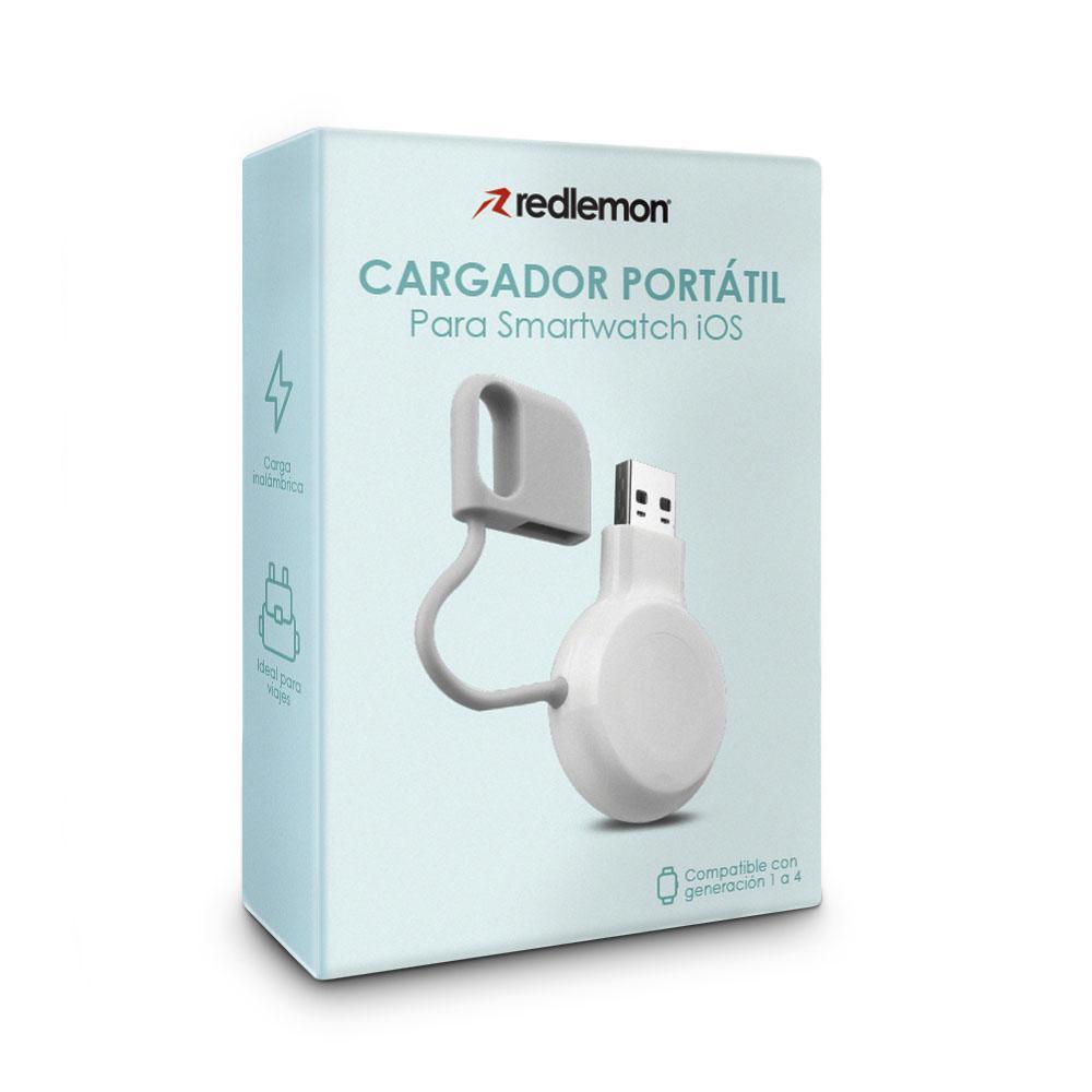 Cargador Apple Watch Portátil Inalámbrico Serie 1-4 - Redlemon