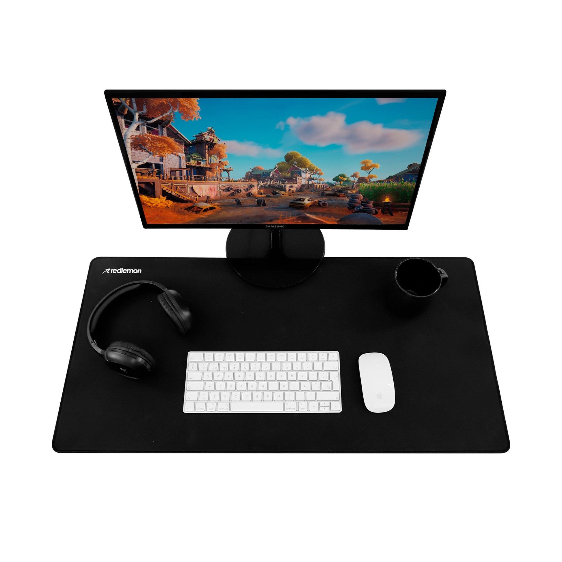 Mouse Pad Gamer XXL Superficie Control Resistente al Agua - Redlemon