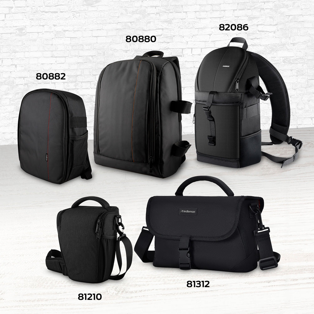 Mochila para Cámara Fotográfica con Compartimentos M-3000 Redlemon Technology México